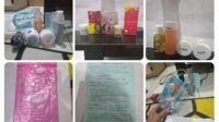 Produk kecantikan tanpa izin edar Toko Silvi Lodan Rangkasbitung